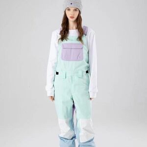 Pastel Jumpsuit with Lavender Accents